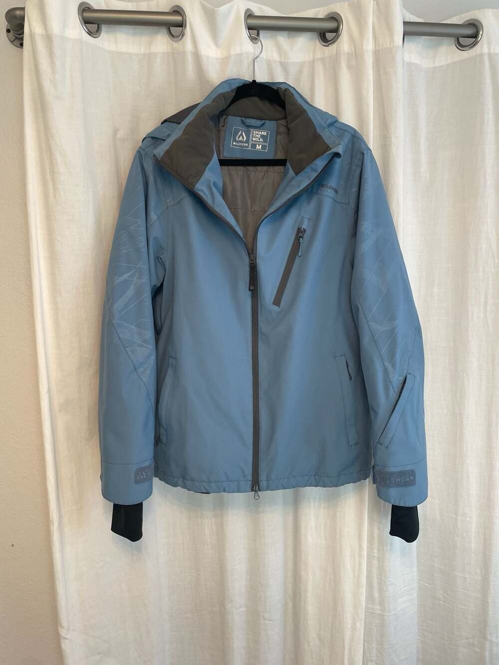 WildHorn Outfitters Men's Dover ski jacket, Blue - Smoke Blue : size Medium